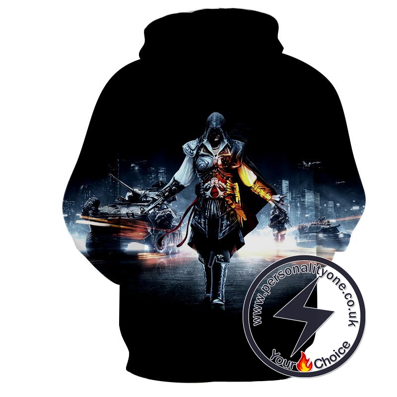 Assassin's Creed 3D - Ezio - Assassin's Creed Hoodies